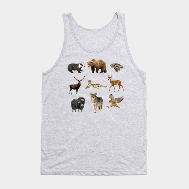 America : Love and Beasts Tank Top by FamiLane